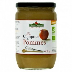 COMPOTE POMME 660G DEMETER COT NAN