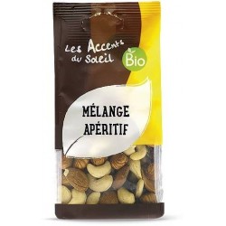 MELANGE APERITIF  RAISINS  AMANDES  CAJOU  NOISETTES  125G