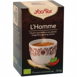 A.YOGI TEA HOMME 17 SACHETS