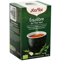YOGI TEA EQUILIBRE DU THE VERT 17 SACHETS