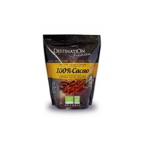 CACAO POUDRE MAIGRE 10-12%MG 250G SANS SUCRE