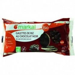 GALETTES RIZ CHOCOLAT 100G CERTIFIE SANS GLUTEN