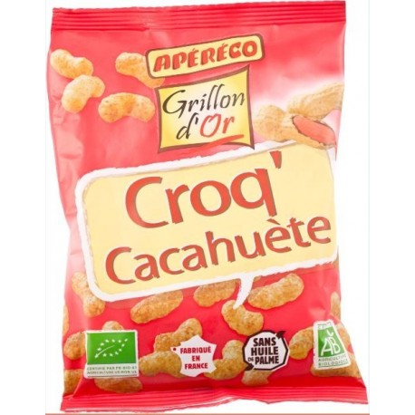 CROQ CACAHUETE 50G APERO/BASE MAIS