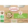 POT BEBE PANAIS 2X130G 4 MOIS BABYBIO