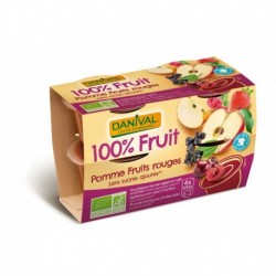 QUADRETTE POM-FRUITS ROUGES 4X100G SSUC