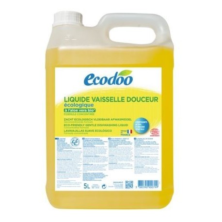 LIQUIDE VAISSELLE DOUCEUR ALOE VERA BIDON 5L*