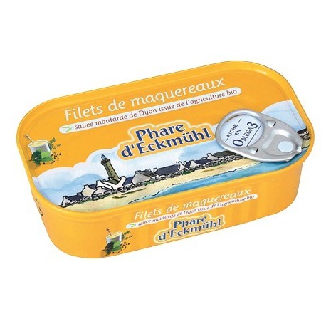 FILETS MAQUEREAUX* MOUTARDE 113G