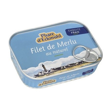 FILETS DE MERLU AU NATUREL 150G*