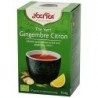 YOGI TEA THE VERT GINGEMBRE CITRON 17 SACHETS