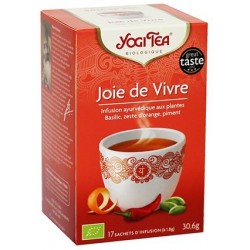YOGI TEA AYURVEDA JOIE DE VIVRE 17 SACHETS
