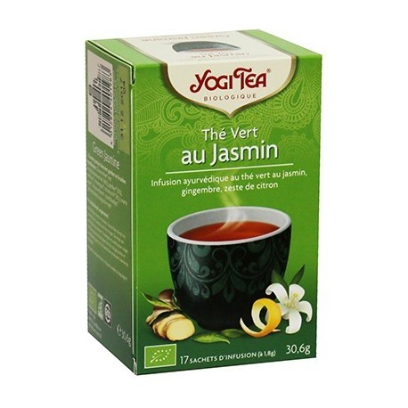 A.YOGI TEA THE VERT AU JASMIN 17 SACHETS