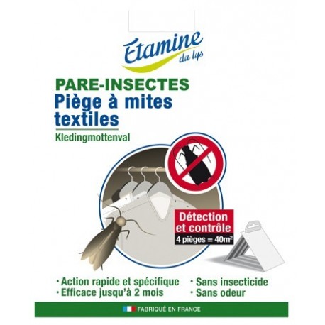 ANTI-MITES PIEGE NATUREL MITES TEXTILES*