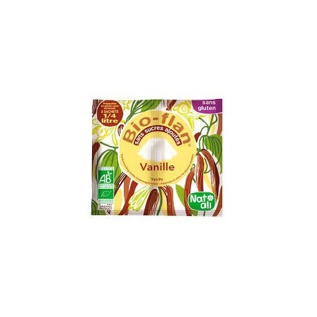 BIOFLAN VANILLE 8G SANS SUCRE AJOUTES