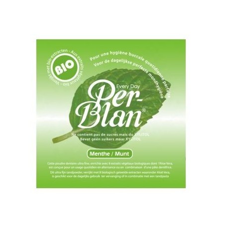 DENTIFRICE* PER BLANC MENTHE 30G