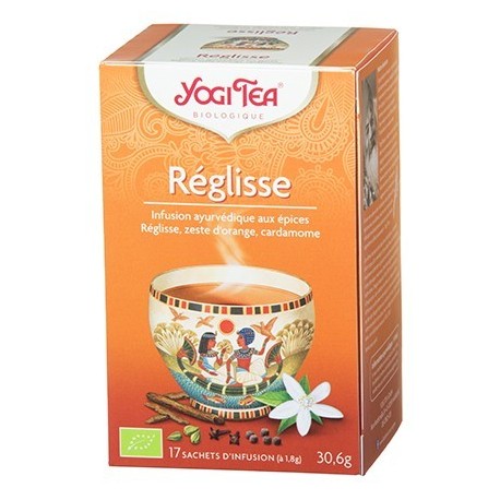 YOGI TEA REGLISSE 17 SACHETS