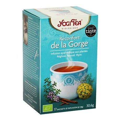 YOGI TEA AYURVEDA RECONFORT DE LA GORGE 17 SACHETS