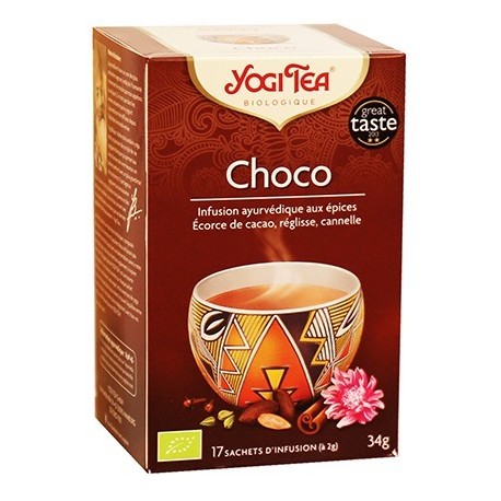 YOGI TEA CHOCO 17 SACHETS
