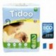 COUCHES ECOLOGIQUES JETABLES X 64 MINI T.2 - 3/6KG TIDOO