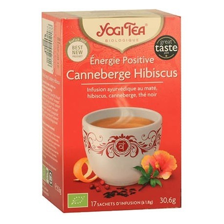 YOGI TEA ENERGIE POSITIVE 17 SACHETS