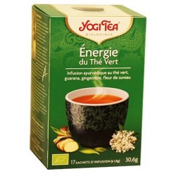 YOGI TEA THE VERT ENERGIE DU THE VERT 17 SACHETS