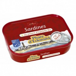 SARDINES* AU PIMENT D  ESPELETTE 135G