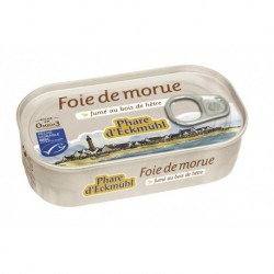 FOIE DE MORUE* FUME 121G
