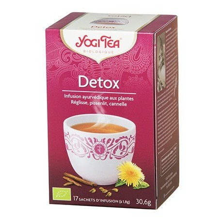 YOGI TEA AYURVEDA DETOX 17 SACHETS