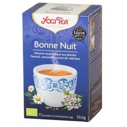 YOGI TEA AYURVEDA BONNE NUIT 17 SACHETS