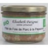 PATE DE FOIE DE PORC BIO A LA PAYSANNE