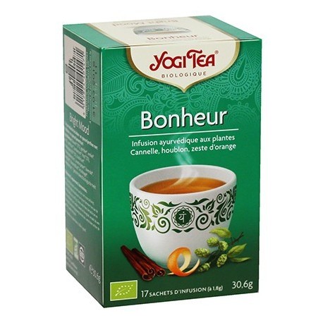 YOGI TEA AYURVEDA BONHEUR 17 SACHETS