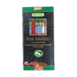 A.CHOCOLAT NOIR AMANDES 80G DEME.MDM