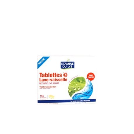 LAVE VAISSELLE 50 TABLETTES * SANS PARFUM