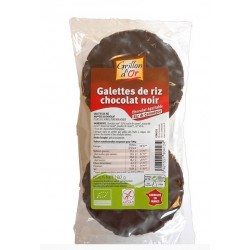 GALETTES RIZ NAPPEES CHOCOLAT NOIR 100G