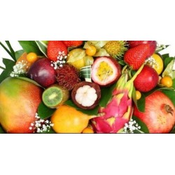 QUADRETTE POM-FRUITS EXOTIQUES 4X100G