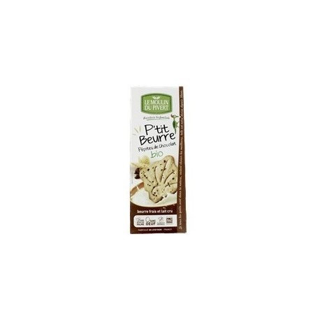 PETIT BEURRE PEPITES DE CHOCOLAT 155G
