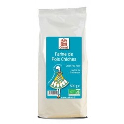FARINE POIS CHICHES 500G CELNAT