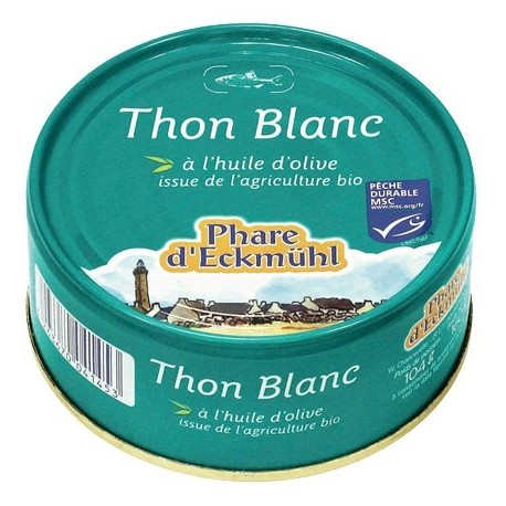 A.THON BLANC GERMON* 160G HUILE OLIVE