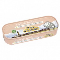 A.FILETS TRUITE SANS PEAU* 130G AB AUX 3 HUILES