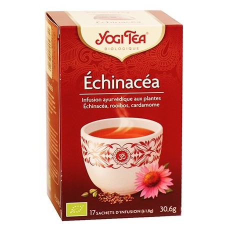 YOGI TEA AYURVEDA ECHINACEA 17 SACHETS