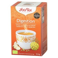 A.YOGI TEA AYURVEDA DIGESTION 17 SACHETS