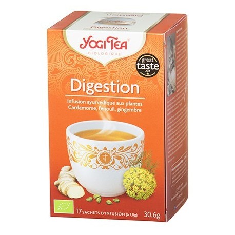 A.YOGI TEA AYURVEDA DIGESTION 17 SACHETS