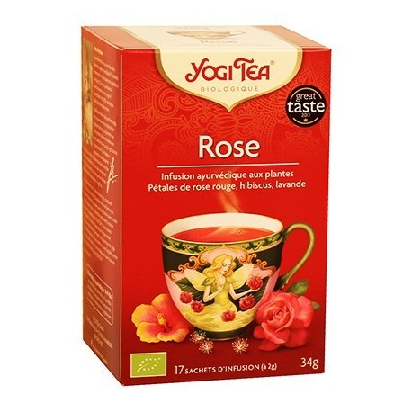 YOGI TEA ROSE 17 SACHETS