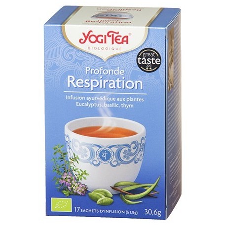 YOGI TEA AYURVEDA PROFONDE RESPIRATION 17 SACHETS