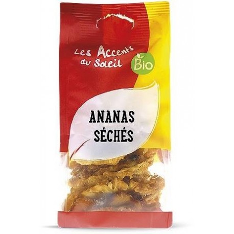 ANANAS SECHES RONDELLES  EXCELLENCE TOGO 100G